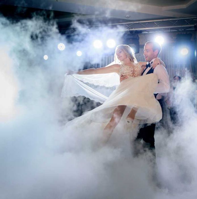 Profesjonalna WYTWORNICA DYMU Mgły Dymiarka Maszyna Do Dymu + Pilot