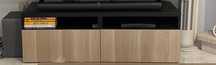 Movel para tv 120x40 com 2 gavetas