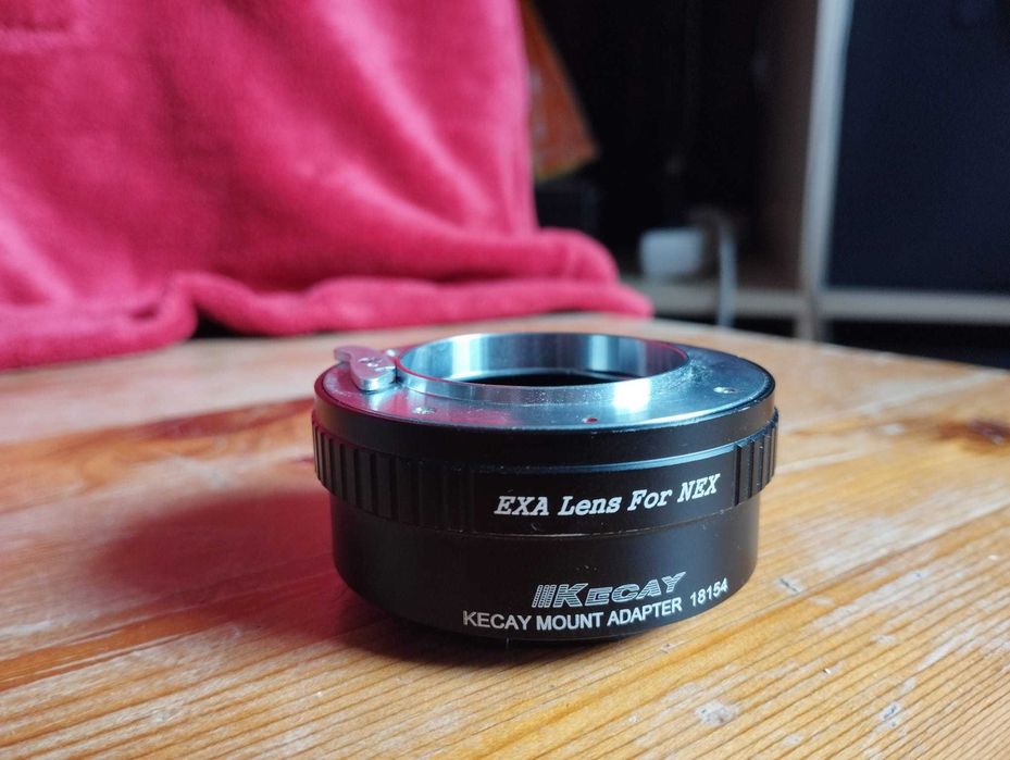 Adaptadores para câmera Sony Nex vários encaxe e tampas Nex