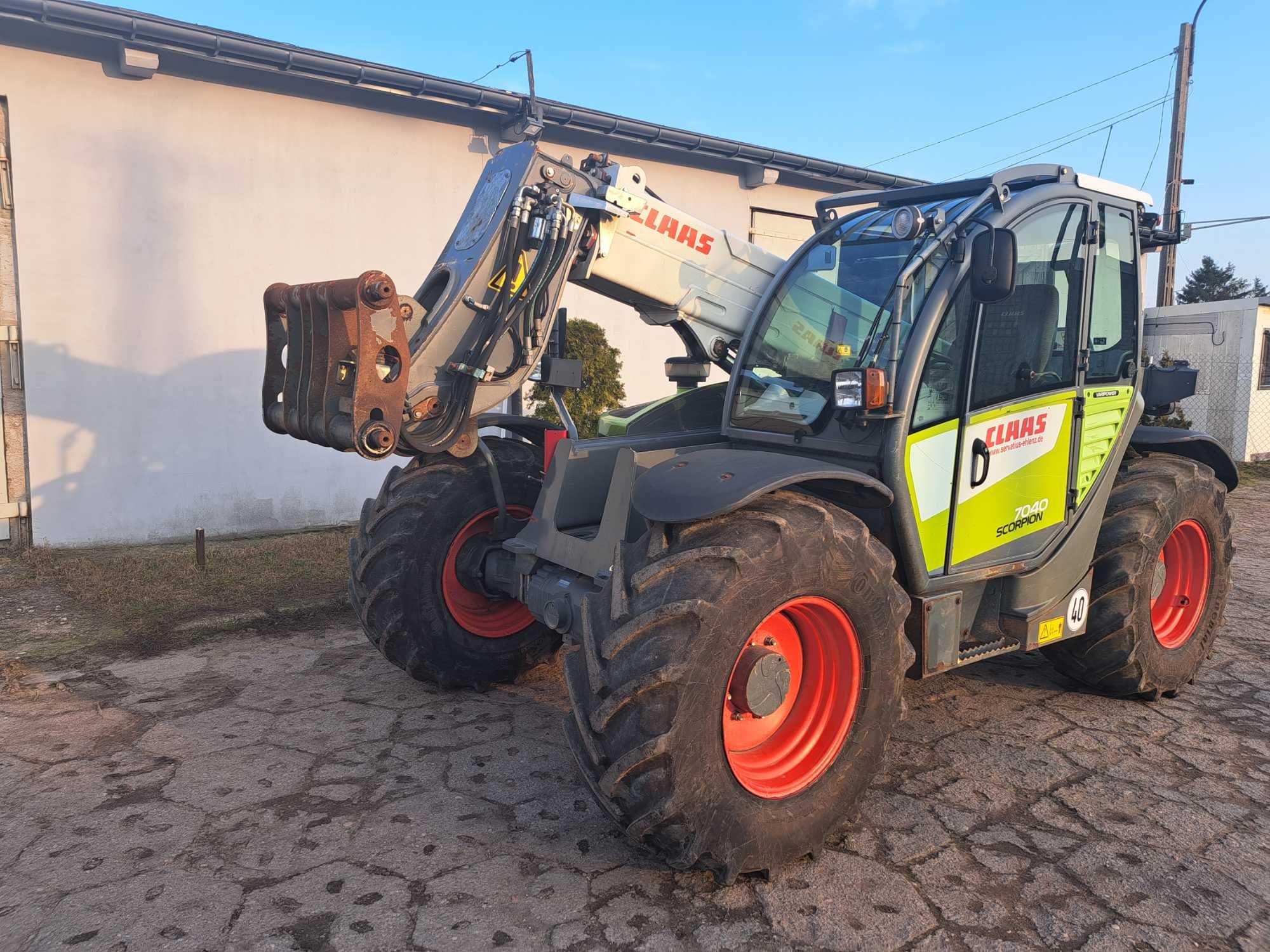 CLAAS Scorpion 7040 ładowarka teleskopowa manitou jcb -okazja-