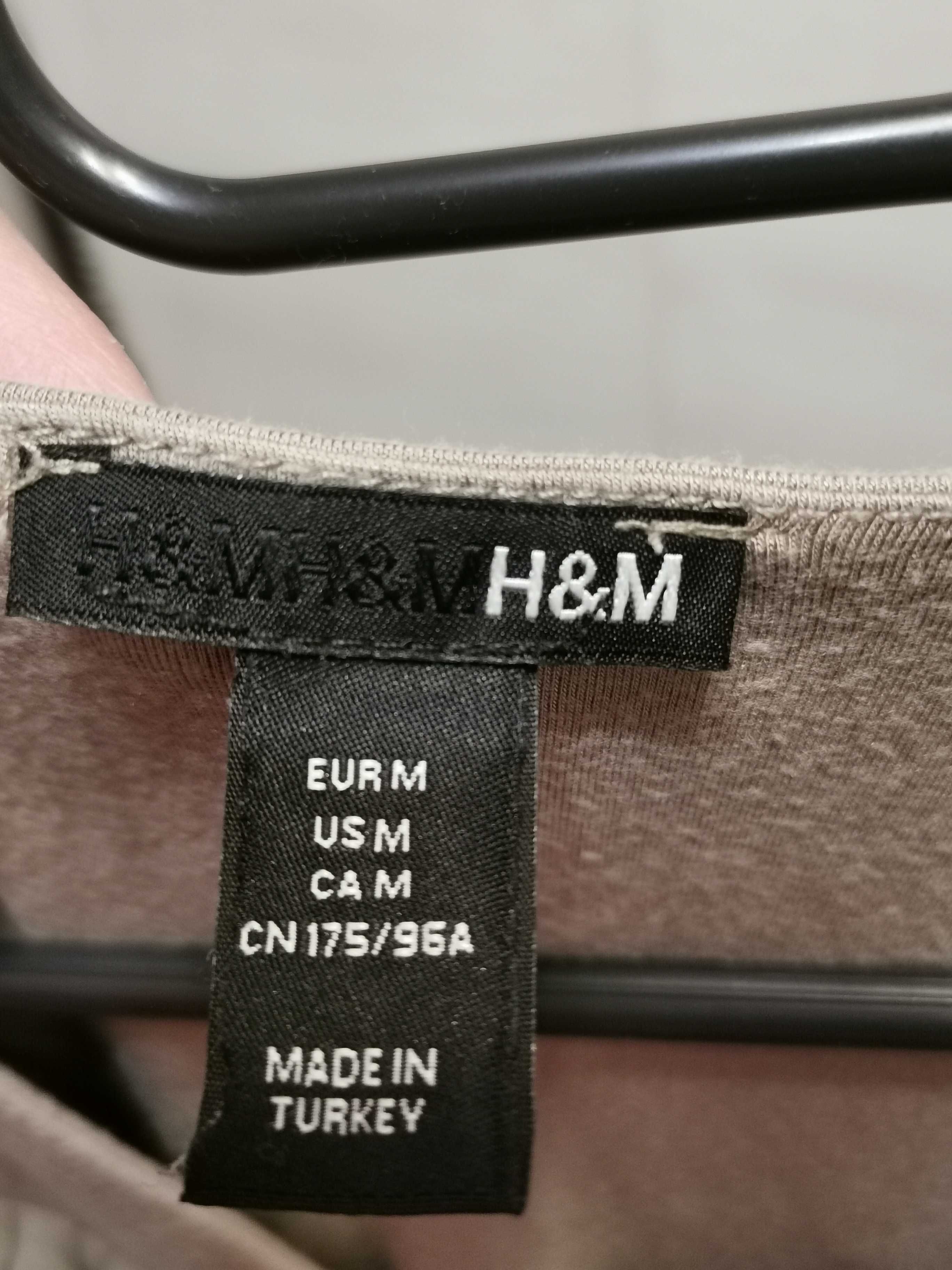 Bluzka z krótkim rękawem/ koszulka H&m M