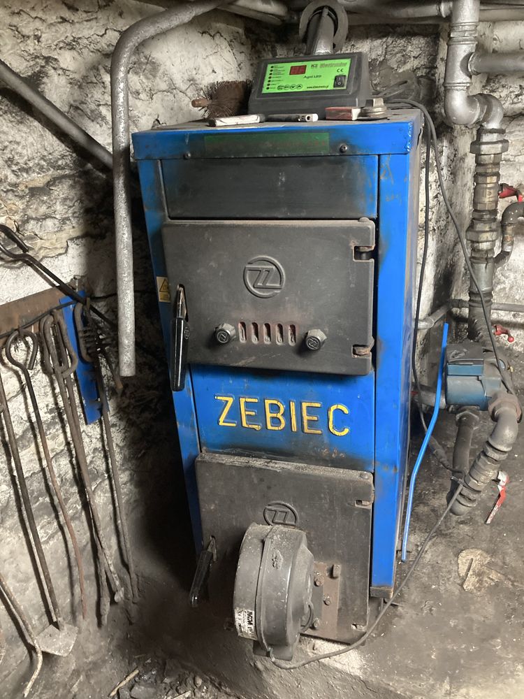 Piec Zębiec 14kw z osprzętem 2008r stan bardzo dobry.