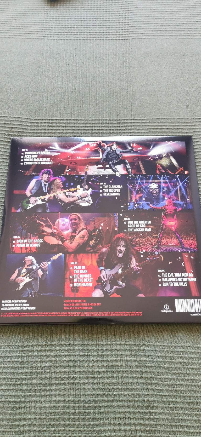 Iron Maiden Legacy of the Beast Live in Mexico