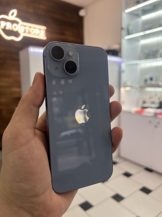 Акція! NEVERLOCK iPhone 14 SIM (128gb) • Айфон 14 ФізСім 128гб • Blue