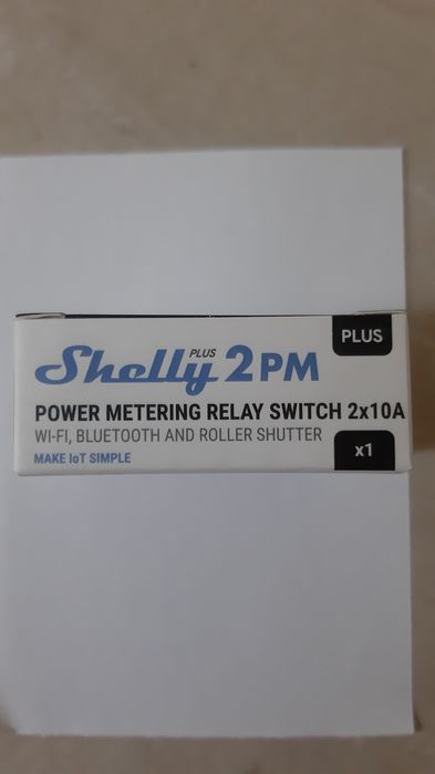 Shelly plus 2 pm