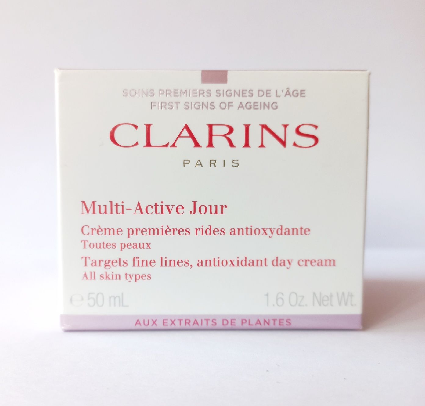 Clarins krem na dzień +30 przeciwzmarszkowy Multi Active Jour