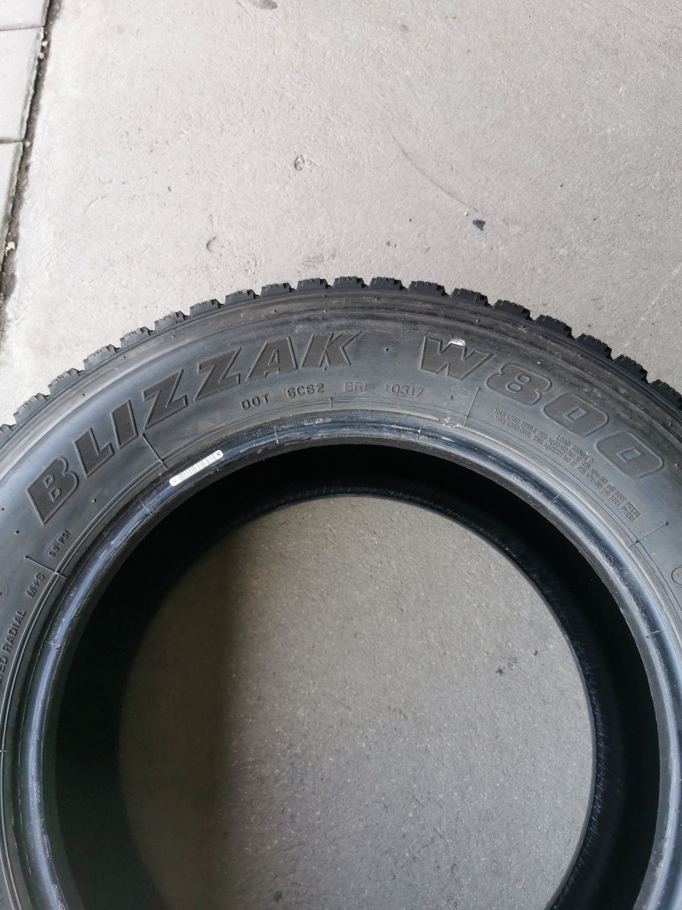 Opona 225/65R16C 112/110R Bridgestone Blizzak W800 #197