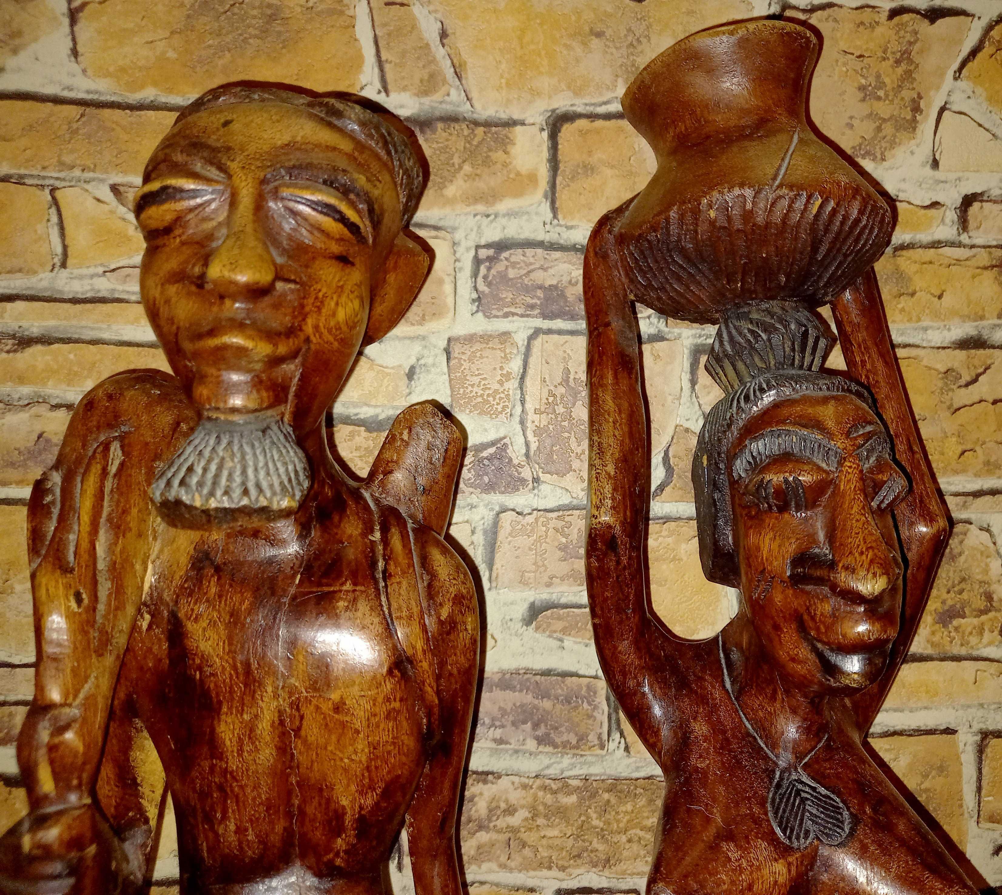 Фигуры деревянные, ручная работа (Африка). Декор, интерьер.