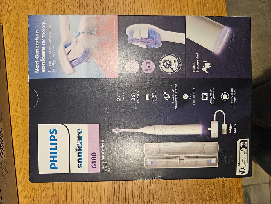 Szczoteczka soniczna philips sonicare 6100