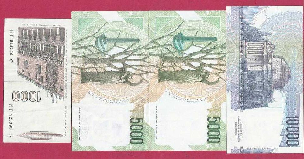 Notas  7  Italia , Bahrain , Viet-Nam  Bonitas