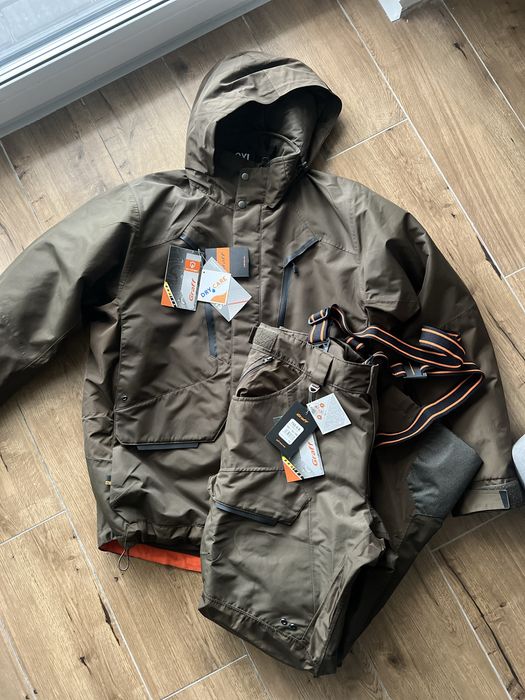 Komplet myśliwski, spodnie, kurtka zimowe rozmiar XXL, Graff