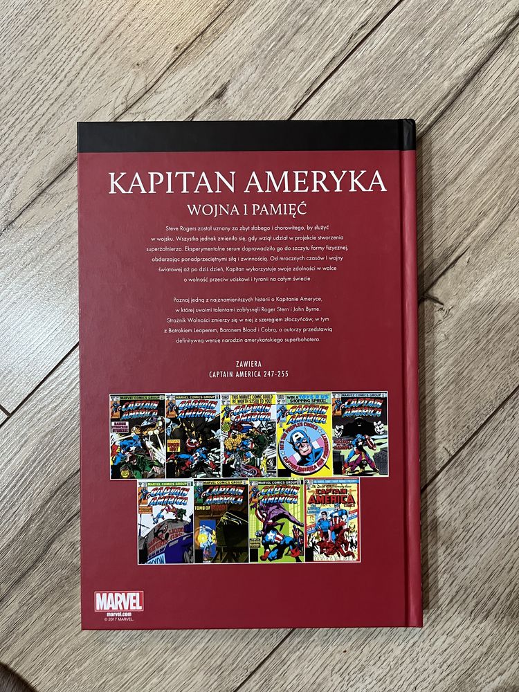 komiks kapitan ameryka superbohaterowie marvela