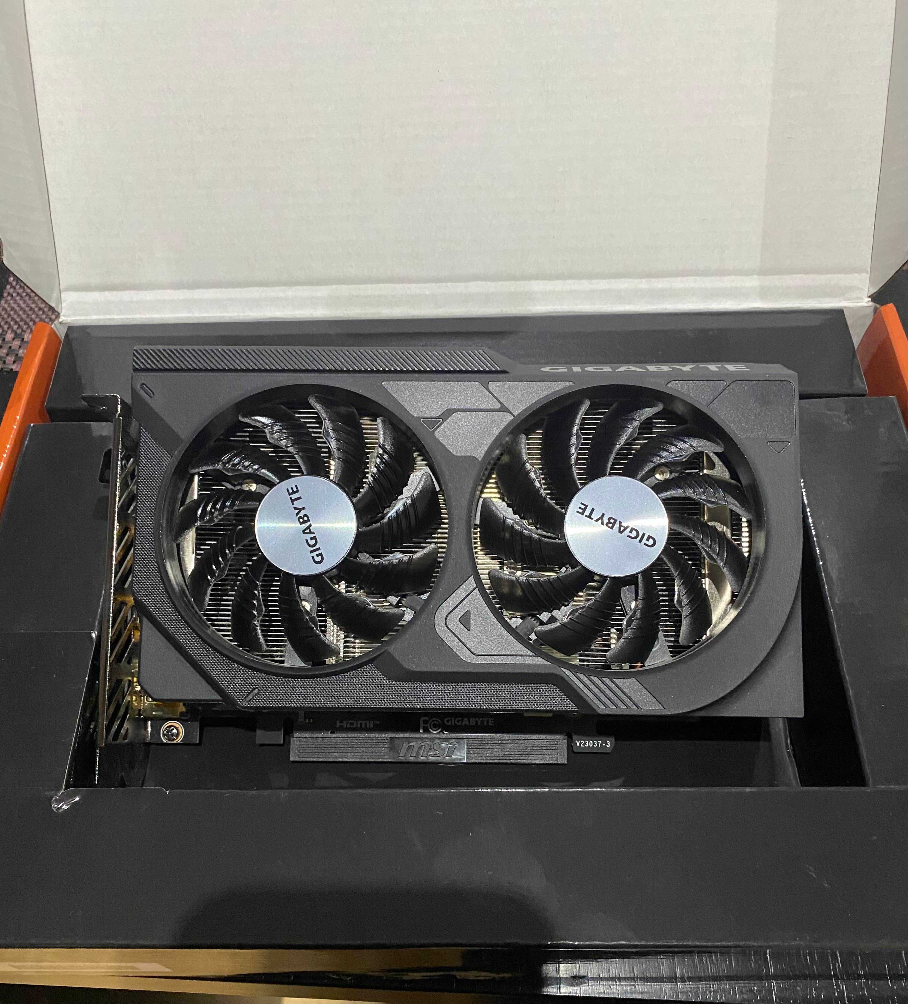 Placa Gráfica Gigabyte GeForce RTX 4060 WINDFORCE OC 8GB GDDR6
