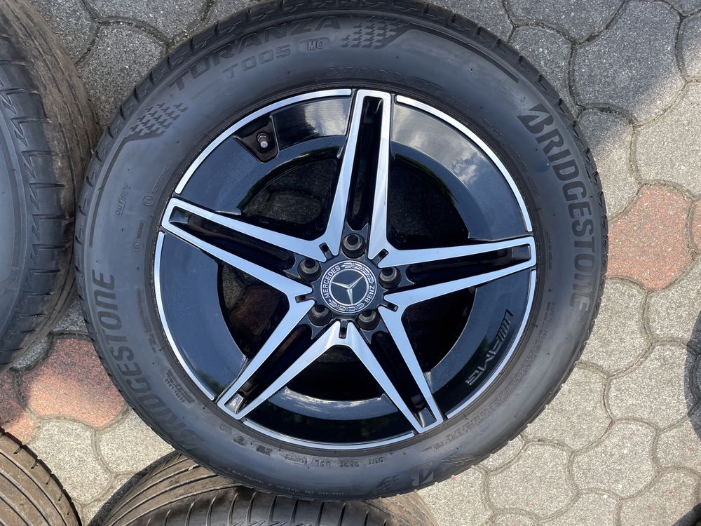 Koła Felgi Mercedes eqa 18 cali AMG 5x112 glb gla czujniki a243