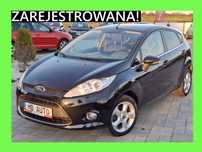 Ford Fiesta PIĘKNA KLIMATRONIC elektr. alu czujniki pakiet chrom 5d 1.2 82KM zadba