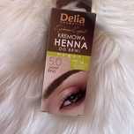 Henna do brwi - kremowa DELIA COSMETICS, nowy kolor! 15ml jasny brąz