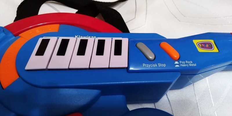 Gitara elektryczna zabawka dla dzieci 3+