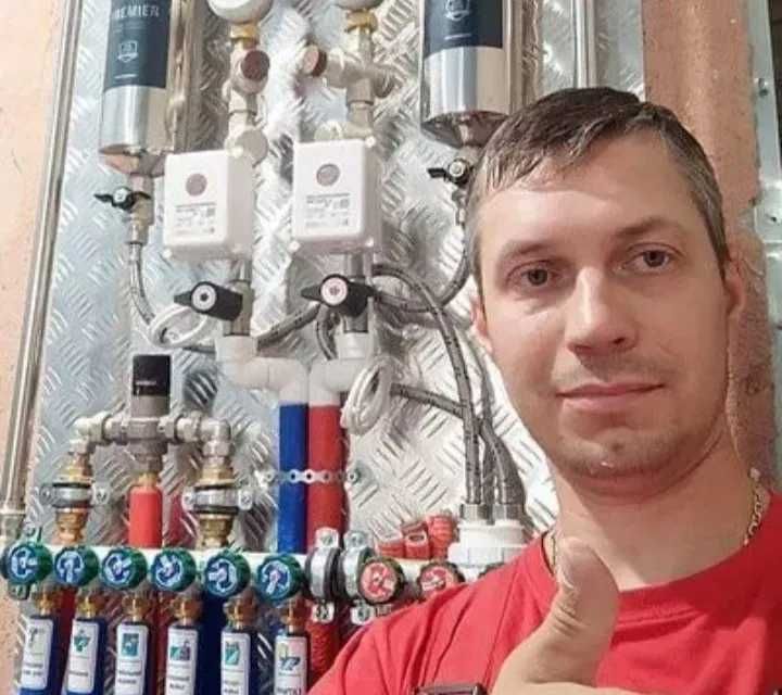 Сантехник Замена стояка, котла, бойлера, душевой кабины, унитаза крана