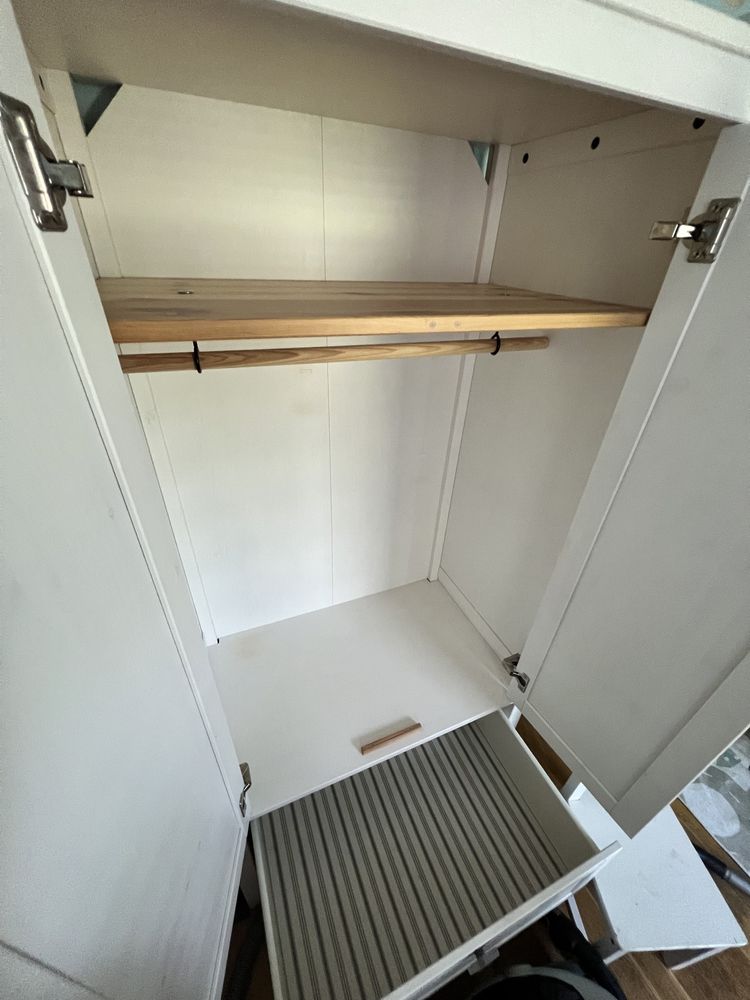 Szafa dla dziecka dzieci sundvik ikea biała