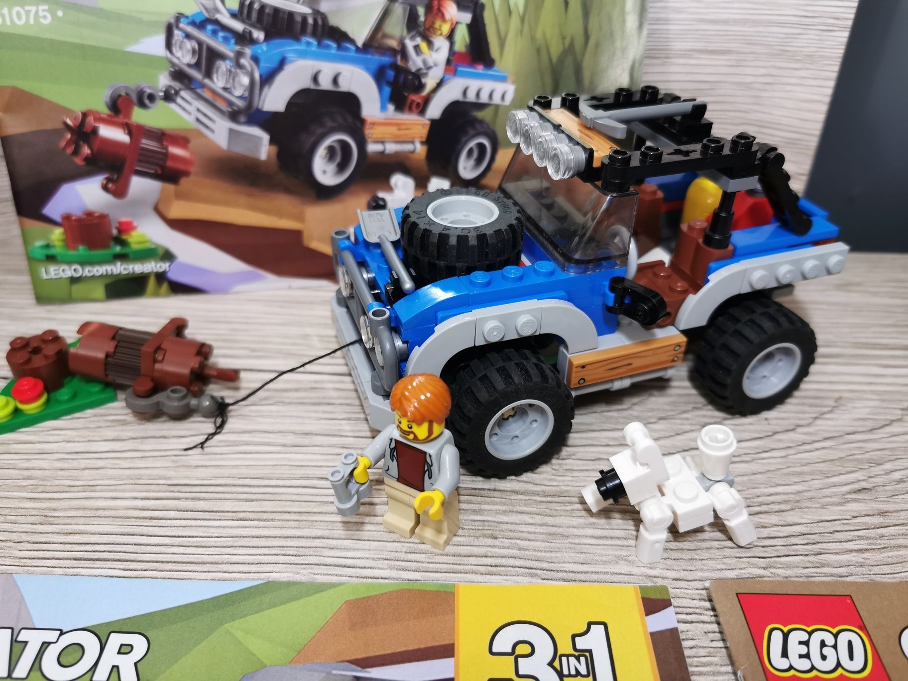 Lego Creator 31075 3w1 Zabawy na dworze kompletny