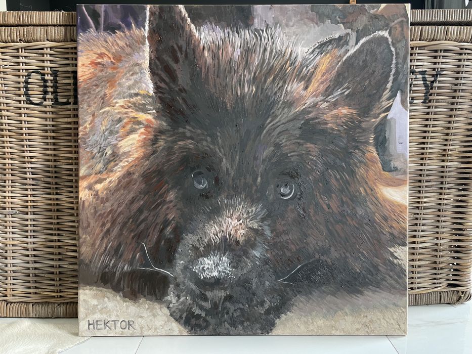 Obraz olejny na płótnie namalowany ze zdjęcia