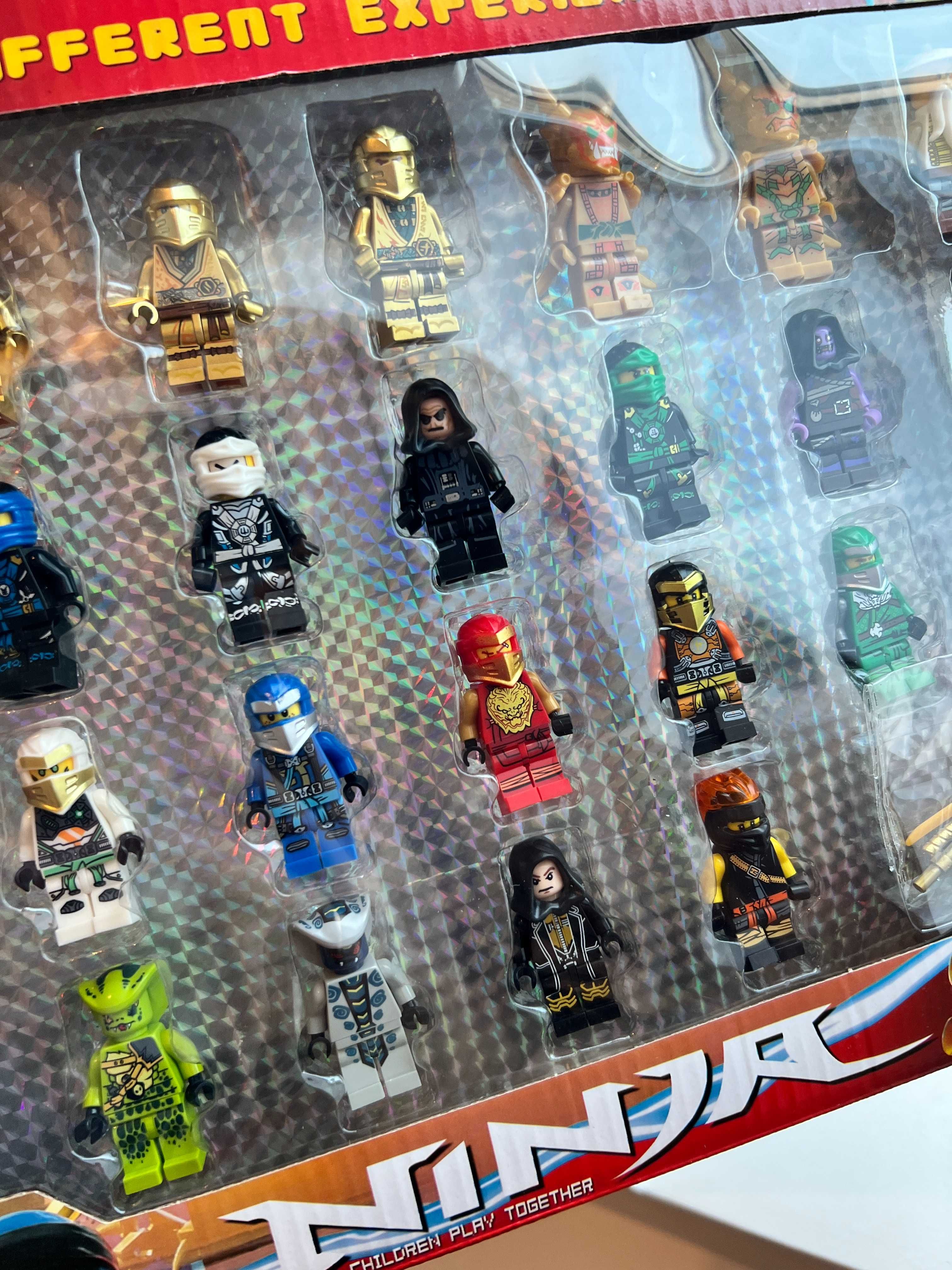 NinjaGo Ninja Go Figurki ludziki klocki nie lego kai lloyd zane jay