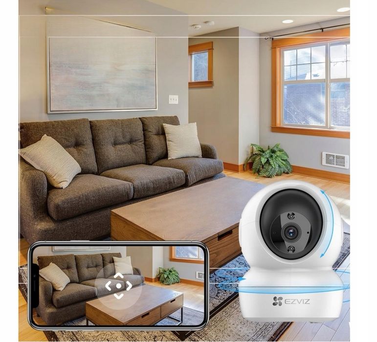 2x Nowa Kamera IP EZVIZ C6 WiFi 1080P – obrotowa, monitoring