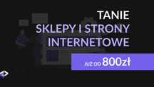 Tworzę tanie i nowoczesne strony WWW + sklepy – od A do Z