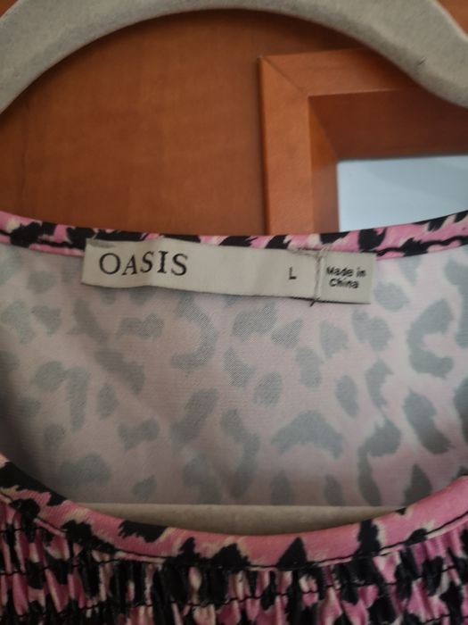 Bluzka różowa damska rozmiar L marka Oasis