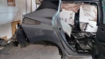 Задє крило чверть Nissan leaf 2