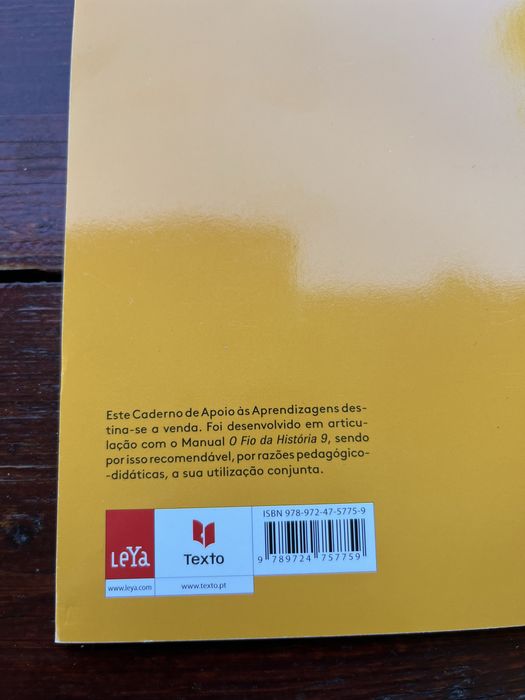 Caderno de Atividades O fio da História 9