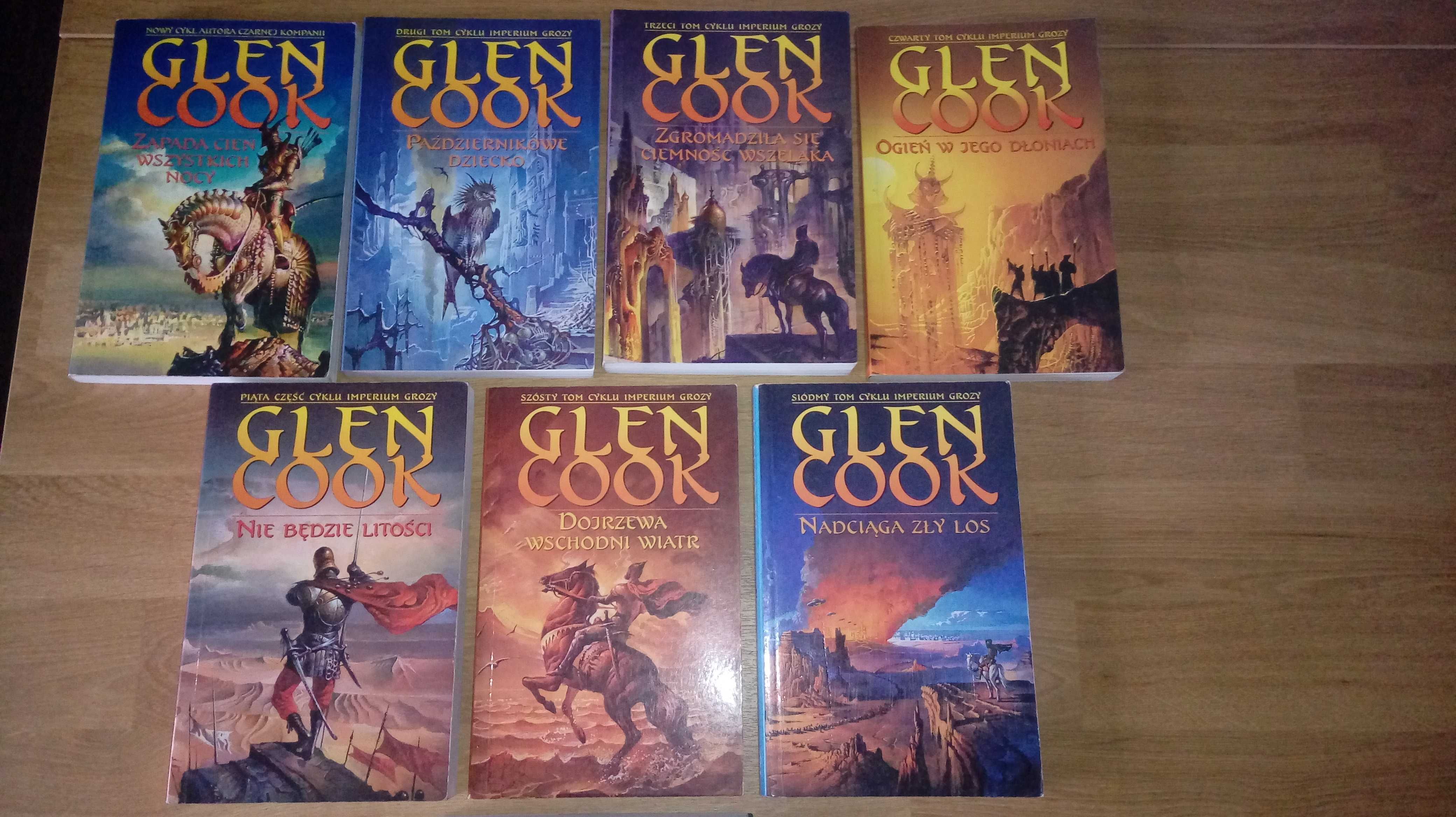 Glen Cook "Imperium Grozy" (7+1 tomów)