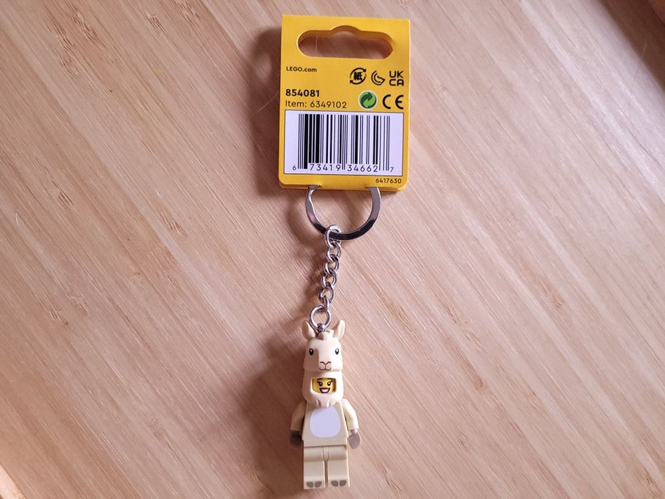 Lego brelok lama kobieta w stroju lamy