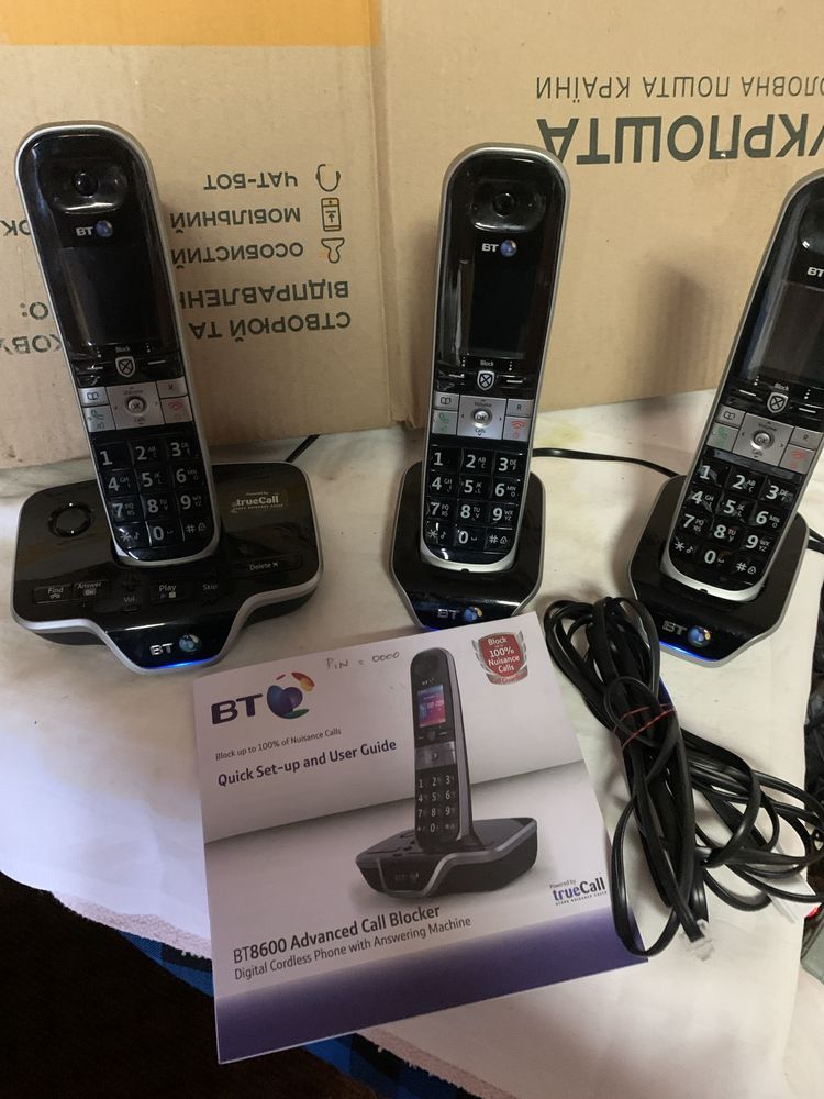 Бездротовий телефон  BT8600 Dect