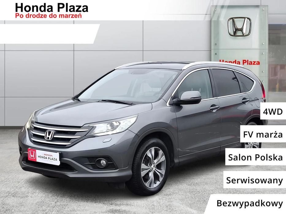 Honda CR-V Executive 4WD / Salon PL / Bezwypadkowy / FV marża !!!