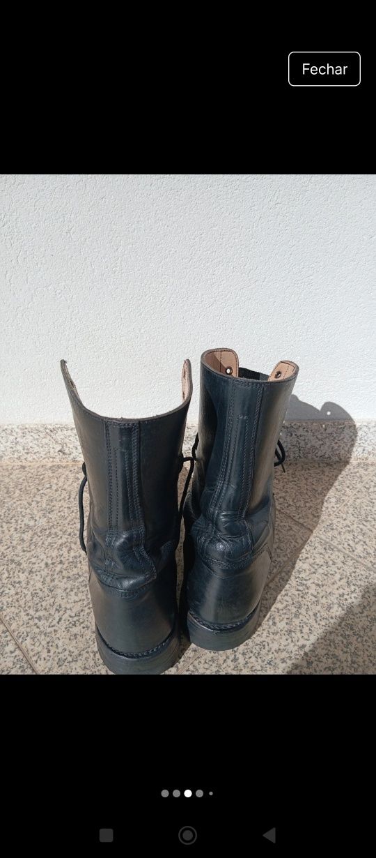 Botas militares do exército tamanho 41