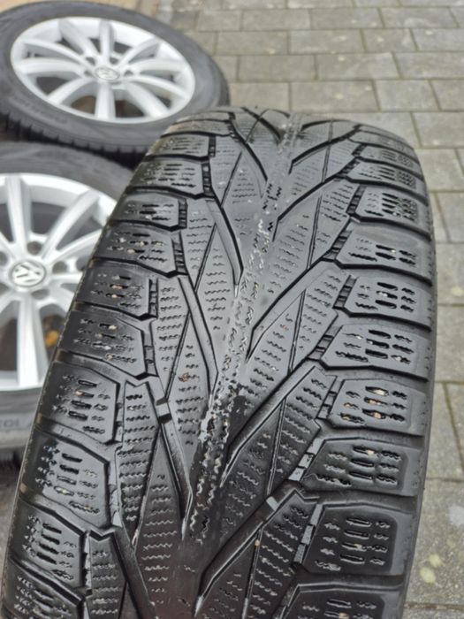Opony VW Tiguan zimowe z felgami