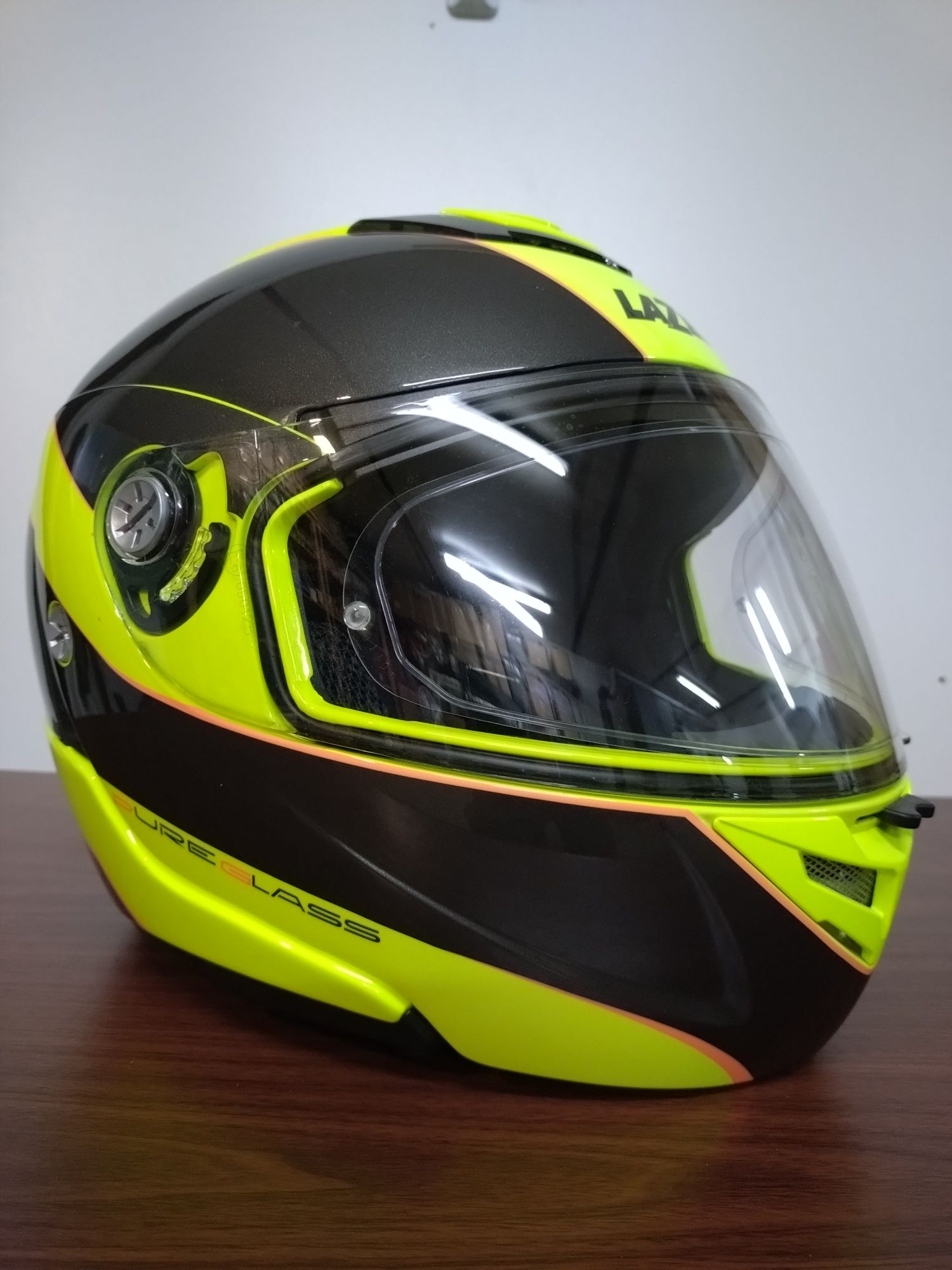 Kask motocyklowy Lazer Monaco r.M fotochrom, pinlock