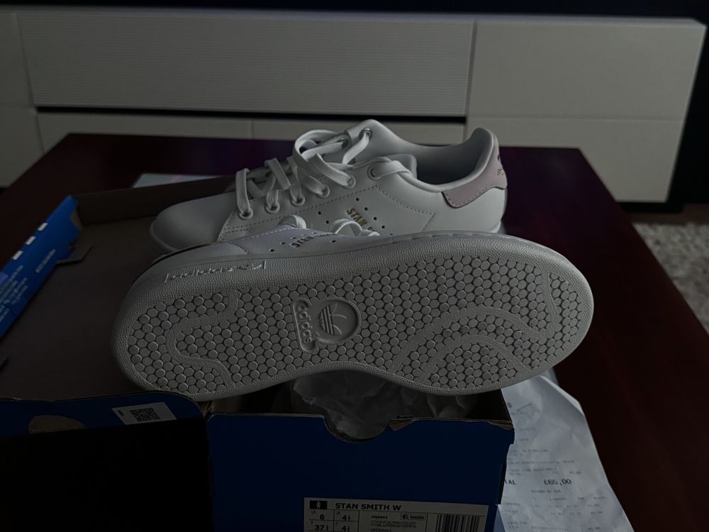 Adidas Stan Smith  rosa , mulher novos