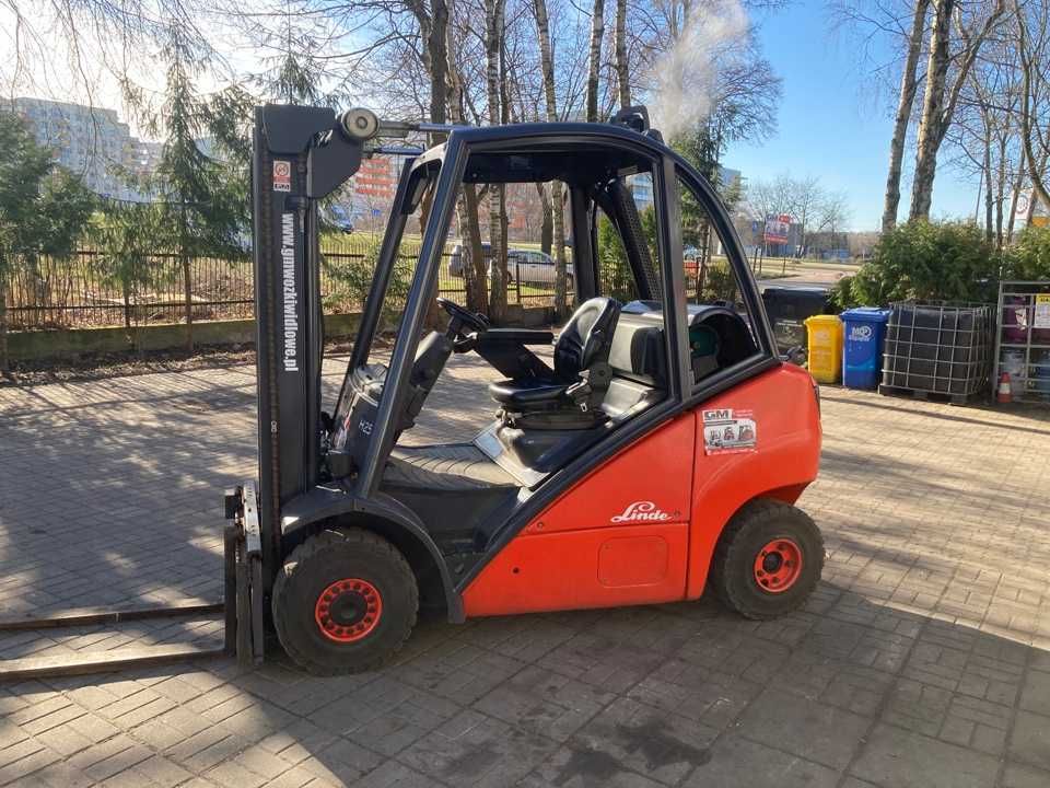 Wózek Widłowy Linde H25T LPG Duplex Przesuw Boczny