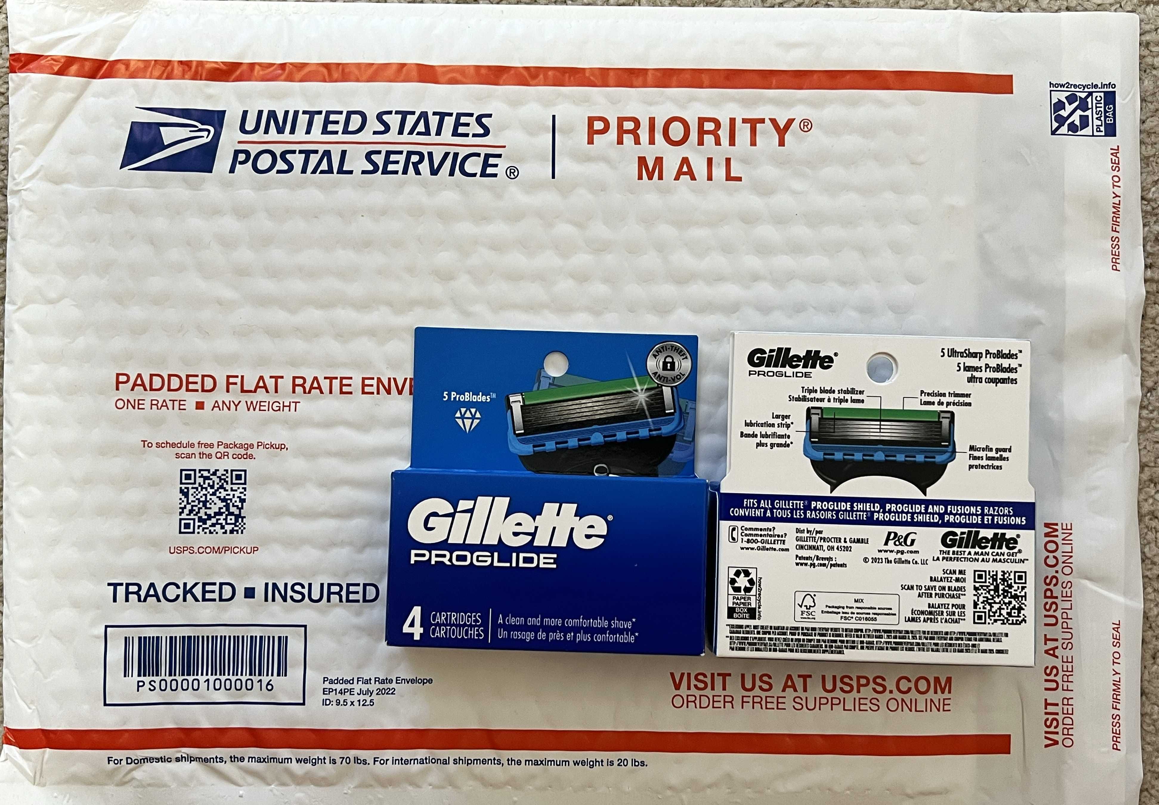 Оригинал 100% из США Gillette Proglide Fusion 8шт, лосьон, гель пена