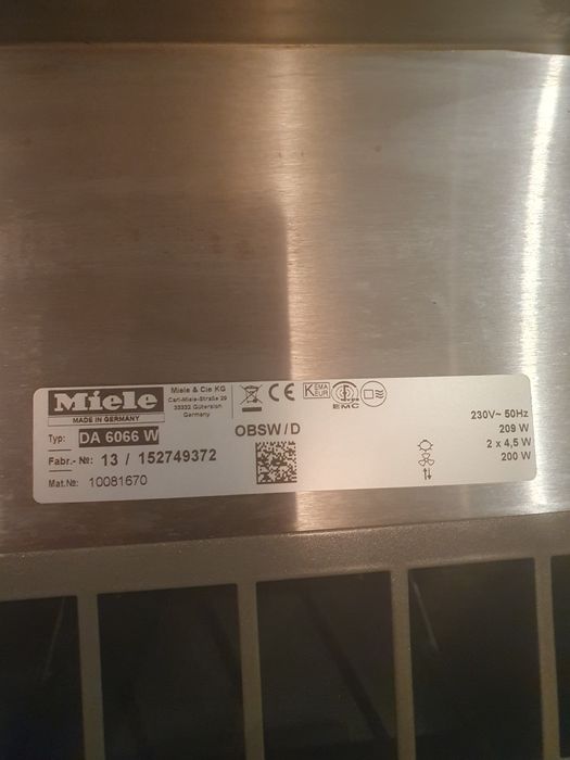 Okap Miele w super stanie