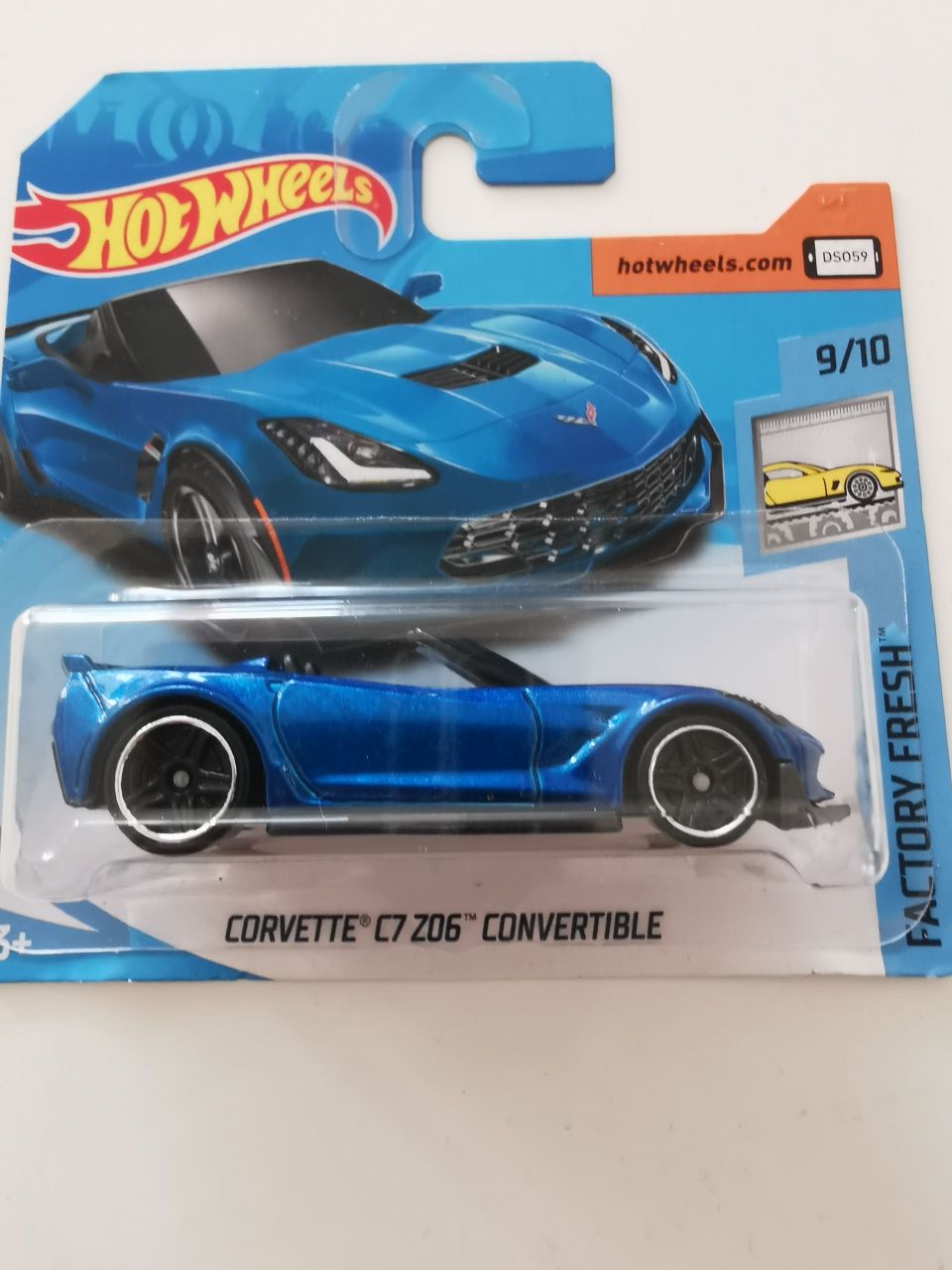 Hot Wheels Corvette C7 Z06 Convertible