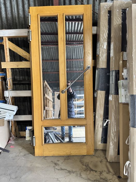 Drzwi wahadłowe z drewna