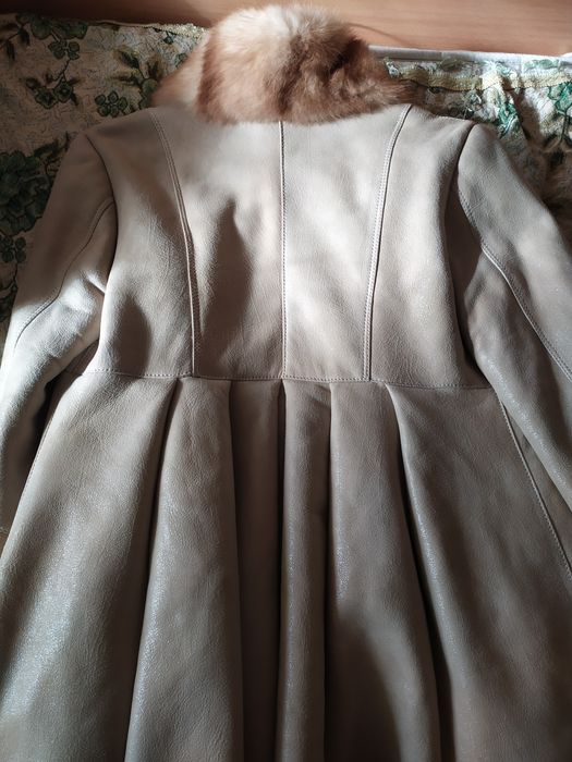 Дублёнка, натуральная, лёгкая размер M, ТОРГ