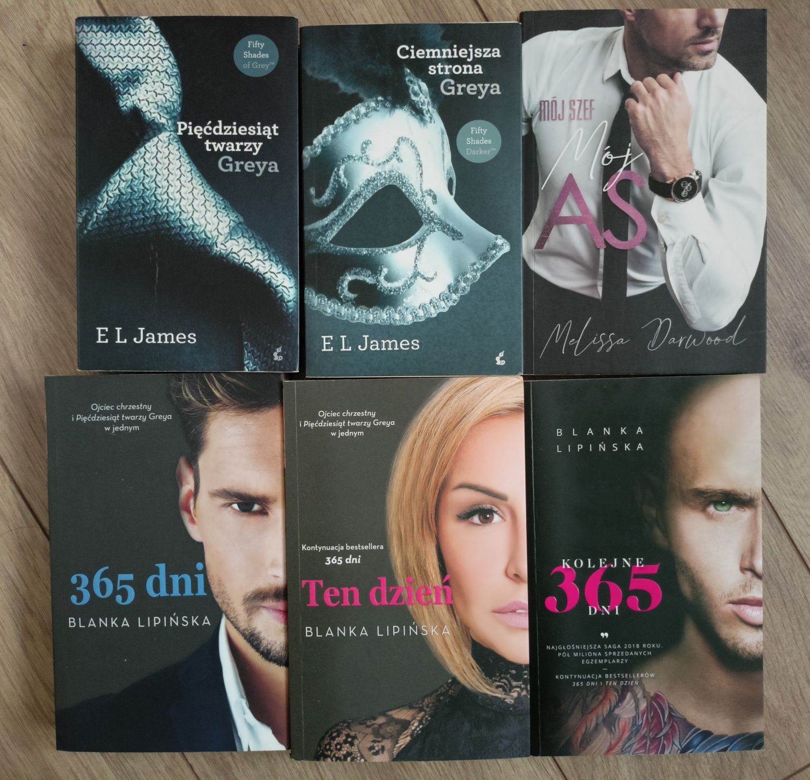 Blanka Lipińska. 365 dni. Grey. Pięćdziesiąt twarzy Greya. Mój as