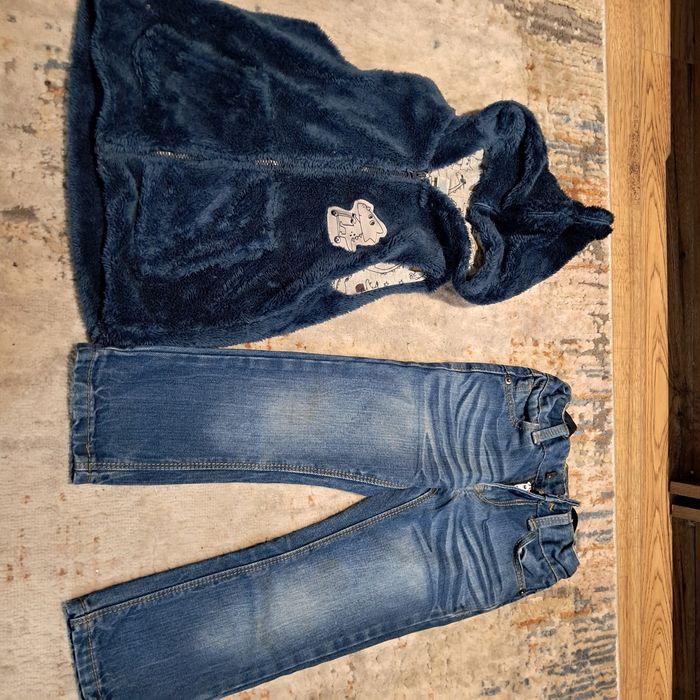 Paczka ubrań dla chłopca roz 98 Halloween Boże Narodzenie