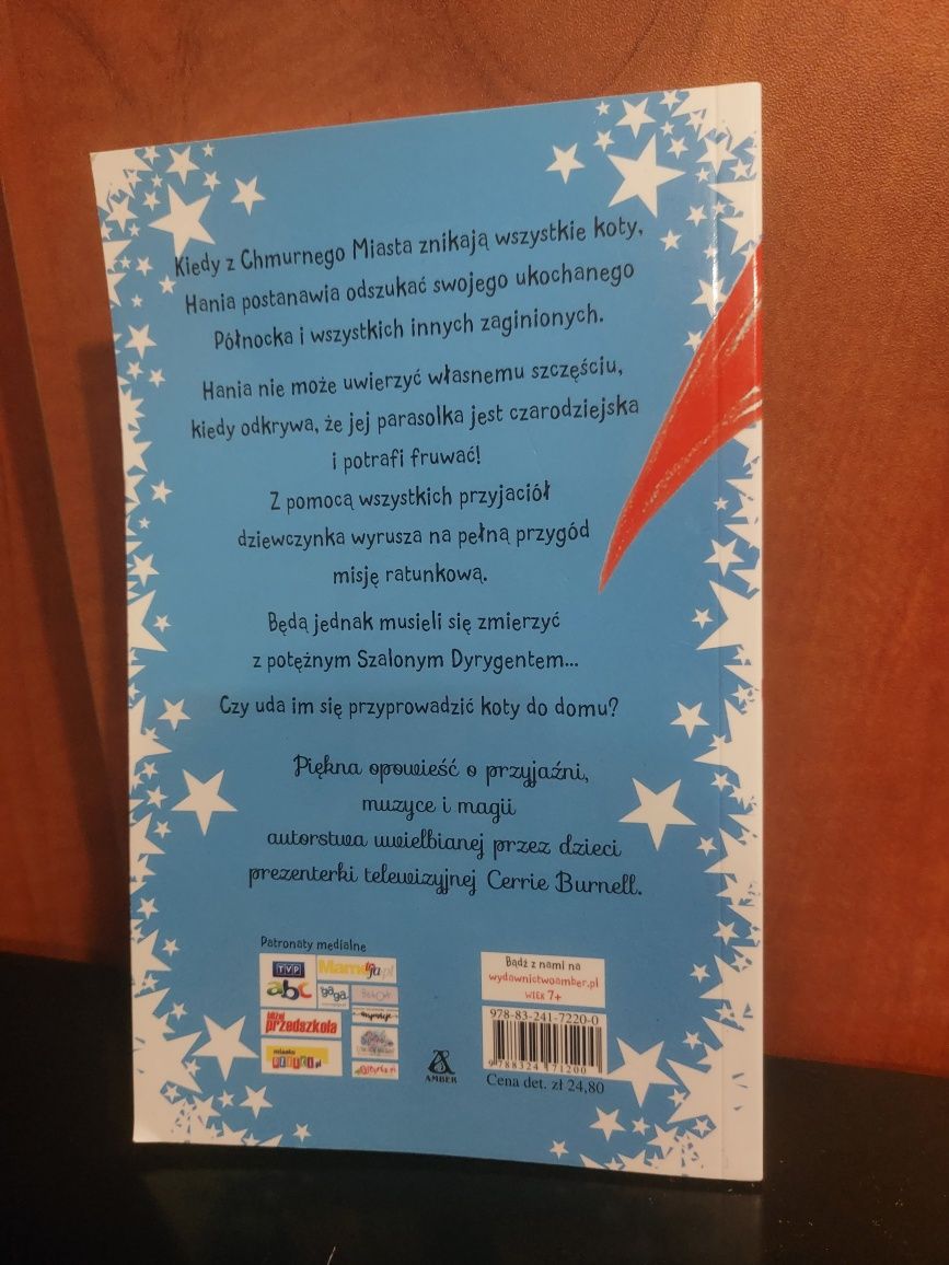 "Hania i szkarłatna parasolka" książka dla dzieci