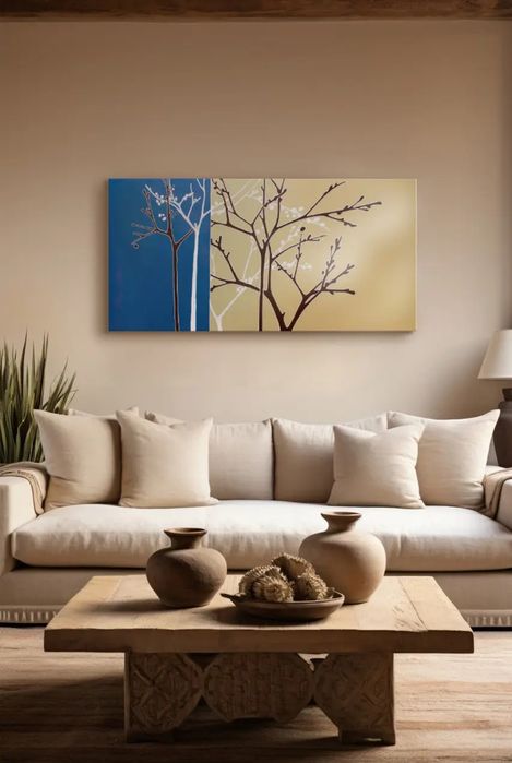 Металокерамічний обігрівач з малюнком UDEN-700 Невагомість, Пори року