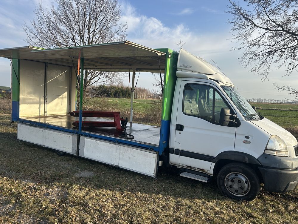 Renault Mascott 3.0 otwierany kontener bus master  c winda chlodnia
